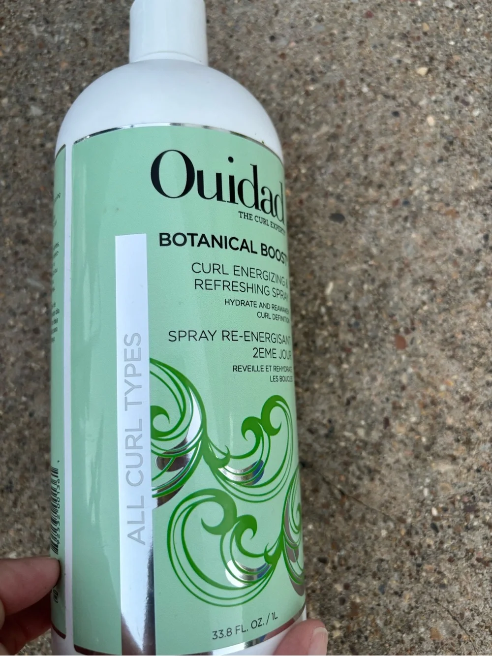 Botanical Boost Curl Energizing & Refreshing Spray - Mint Green